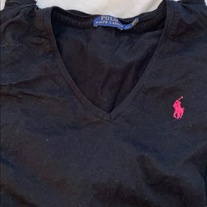 Long sleeve polo shirt